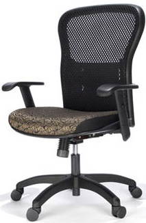 RFM Black Swivel Chair with Black